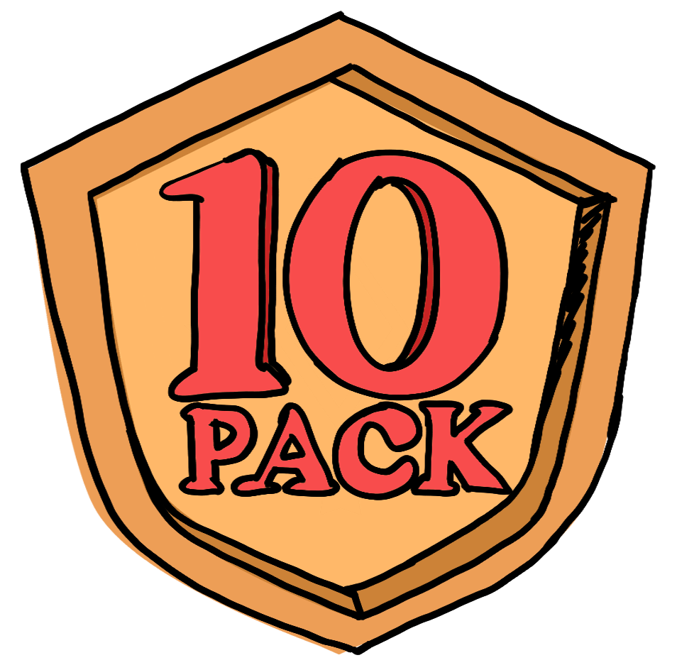 10 class pack